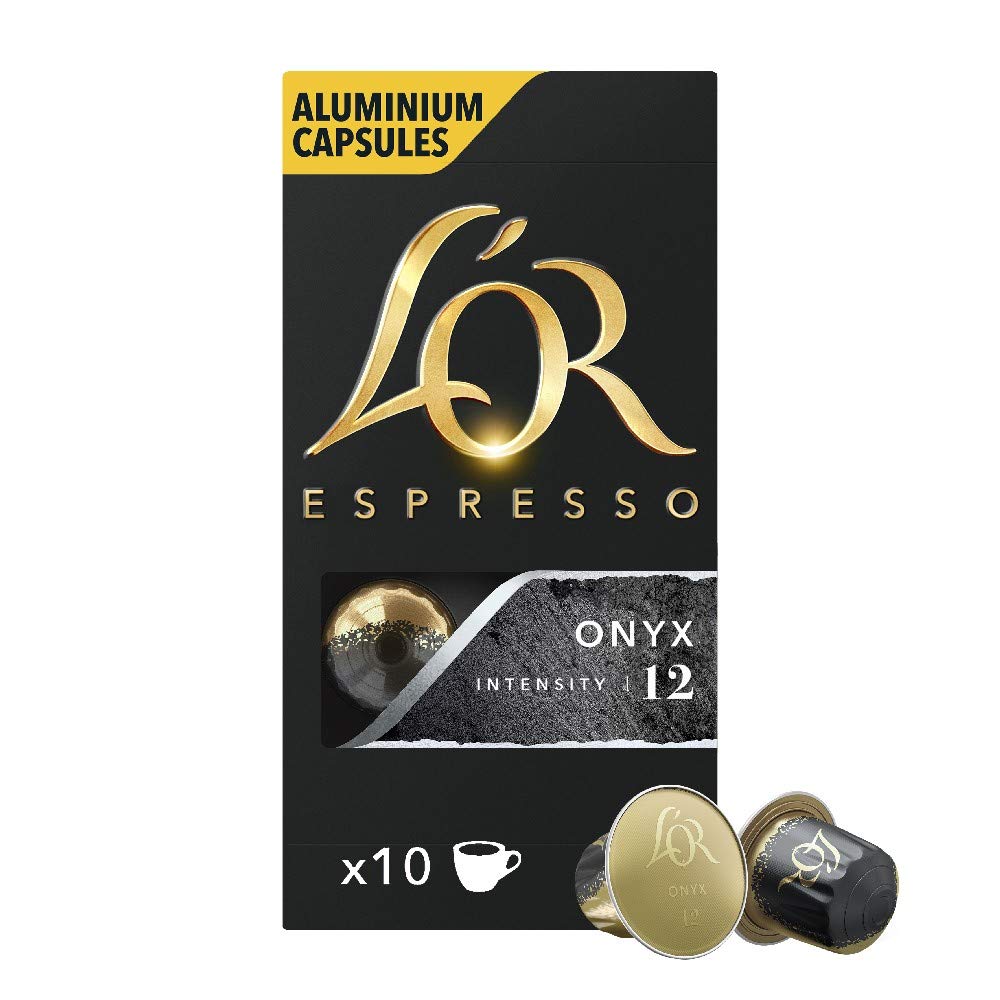 KAFA JACOBS L'OR Onyx Nespresso 12 10 kaps