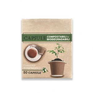 KAFA PAGLIERO Nero Compostabile Nespresso 50 kaps
