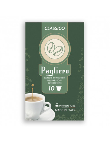 KAFA PAGLIERO Classico Nespresso 10 kaps